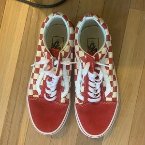 Checkered Vans